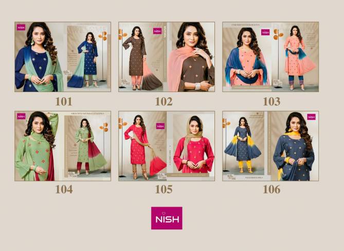 Nish Ramta Joghi Ethnic Wear Rayon Printed Ready Made Collection
